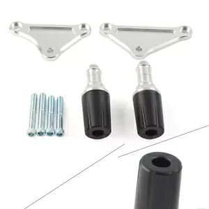 フレームスライダー クラッシュフォールプロテクター スズキ GSXS 950 1000 GT カタナ シルバーに適合 Frame Sliders Crash Falling Protector Fit Suzuki GSXS 950 1000 GT Katana Silver 【並行輸入品】 40,040円