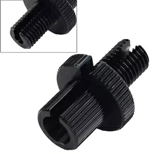 8 ミリメートルクラッチブレーキスロットルケーブルアジャスターネジオートバイ ATV ピットバイク黒 8mm Clutch Brake Throttle Cable Adjuster Screw For Motorcycle ATV Pit Bike Black 【並行輸入品】