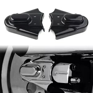 ファントム キャップ カバー ABS 光沢 2 個 ブラック ハーレー ソフテイル FXST/C 1986-2007 米国用 Phantom Cap Covers ABS Glossy 2pcs Black for Harley Softail FXST/C 1986-2007 USA 【並行輸入品】