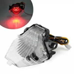 統合 LED ブレーキテールライトターンシグナルヤマハ YZF-R3 MT-03 15-23 クリア Integrated LED Brake Tail Light Turn Signals For Yamaha YZF-R3 MT-03 15-23 Clear 【並行輸入品】