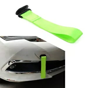 レーシングカー牽引ストラップベルトロープラリーフックフィットユニバーサルリア/フロントバンパー Racing Car Tow Towing Strap Belt Rope Rally Hook Fit Universal Rear/Front Bumper 【並行輸入品】