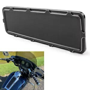 CNC ダッシュインサートカバー ハーレーエレクトラグライド FLHT/FLHTC FLTR 2008-2016 ブラックに適合 CNC Dash Insert Cover Fit For Harley Electra Glide FLHT/FLHTC FLTR 2008-2016 Blk 【並行輸入品】