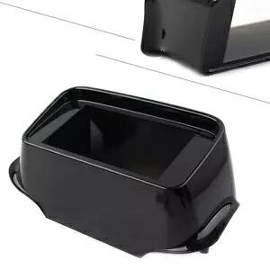 ラジオ ステレオ ダブル DIN アダプター ハーレー ロード グライド FLTR 1998-13 ブライト ブラック用 Radio Stereo Double DIN Adapter for Harley Road Glide FLTR 1998-13 Bright Black 【並行輸入品】