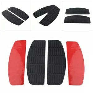 2 個ドライバーフロアボードフット Pge ボードブラックノンスリップパッドフィットハーレーツーリング 2pcs Driver Floorboard Foot Pges Board Black Non-Slip Pad Fit Harley Touring 【並行輸入品】