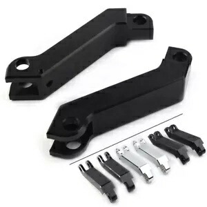 ペアカットオスマウントフットペグエクステンションハーレースポーツスターソフテイルロードキング用 Pair Cut Male Mount Foot Peg Extensions For Harley Sportster Softail Road King 【並行輸入品】