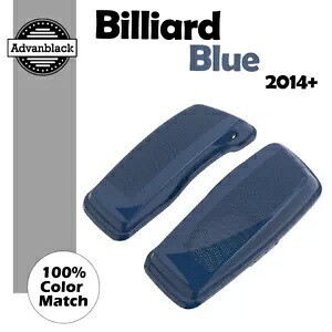 ビリヤード ブルー デュアル 6x9 スピーカー蓋 2014+ ハーレー ツーリング FLHR FLHXS FLTRX 用 BILLIARD BLUE Dual 6x9 Speaker Lids For 2014+ Harley Touring FLHR FLHXS FLTRX 【並行輸入品】