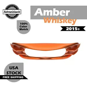 アンバー ウィスキー ヘッドライト ベゼル ハーレーダビッドソン ロード グライド FLTRX 15+ に適合 Amber Whiskey Headlight Bezel Fits Harley Davidson Road Glide FLTRX 15+ 【並行輸入品】