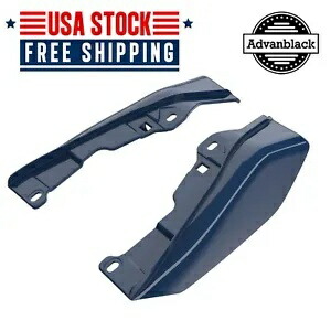 Advanblack ビリヤード ブルー ミッドフレーム エア ディフレクター 09-16 ハーレー ツーリング用 Advanblack Billiard Blue Mid-Frame Air Deflector For 09-16 Harley Touring 【並行輸入品】