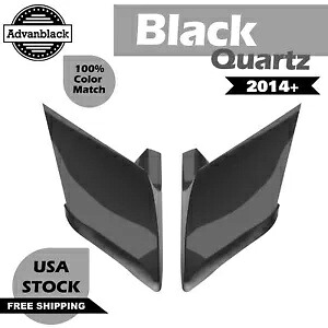 Advan ブラック クォーツ CVO ストレッチ拡張サイド カバー パネル 14 歳以上のハーレー ロードに適合 Advan Black Quartz CVO Stretched Extended Side Cover Panel Fits 14+ Harley Road 【並行輸入品】 87,725円