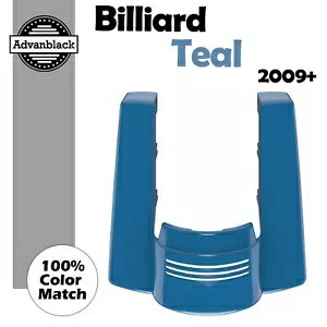 ハーレーツーリング 2009+ ビリヤードティール カットアウトなし ストレッチリアフェンダーエクステンション For Harley Touring 2009+ BILLIARD TEAL No Cutout Stretched Rear Fender Extension 【並行輸入品】