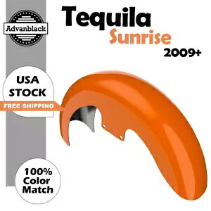 テキーラ サンライズ 19 インチ リビール ラッパー ハガー フロントフェンダー 2009+ ハーレー用 Tequila Sunrise 19\
