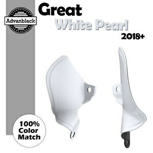 M8 ハーレー ロワー ライダー ストリート ボブ グレート ホワイト パール ミッドフレーム エア ディフレクター用 For M8 Harley Lower Rider Street Bob GREAT WHITE PEARL Mid Frame Air Deflector 【並行輸入品】