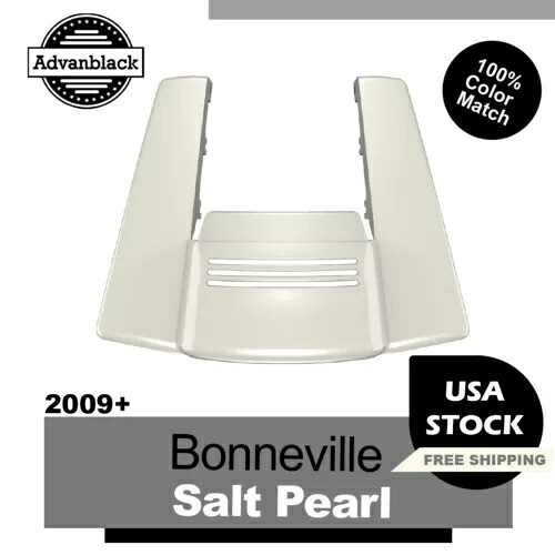 ハーレーストリートロード用デュアルアンカットボンネビルソルトパールリアフェンダーエクステンション Dual Uncut Bonneville Salt Pearl Rear Fender Extension For Harley Street Road 【並行輸入品】