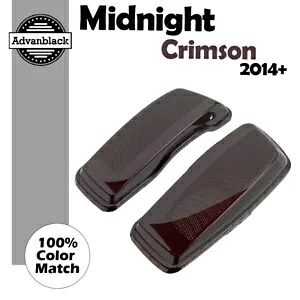 MIDNIGHT CRIMSON デュアル 6x9 スピーカー蓋 2014+ ハーレー ツーリング FLHR FLHXS FLTRX 用 MIDNIGHT CRIMSON Dual 6x9 Speaker Lids For 2014+ Harley Touring FLHR FLHXS FLTRX 【並行輸入品】