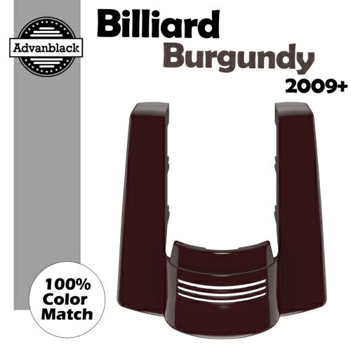 ハーレーツーリング用 ビリヤードバーガンディー カットアウトなし ストレッチリアフェンダーエクステンション For Harley Touring BILLIARD BURGUNDY No Cutout Stretched Rear Fender Extension 【並行輸入品】 65,945円
