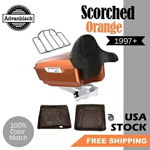 スコーチド オレンジ キング ツアー パック パック ハーレー ツーリング FLHR FLHXS FLTRX 1997+用 Scorched Orange King Tour Pack Pak For Harley Touring FLHR FLHXS FLTRX 1997+ 【並行輸入品】
