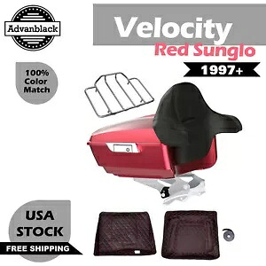 ベロシティ レッド サングロ キング ツアー パック パック ハーレー ツーリング FLHR FLHXS FLTRX 1997+用 Velocity Red Sunglo King Tour Pack Pak For Harley Touring FLHR FLHXS FLTRX 1997+ 【並行輸入品】 198,000円