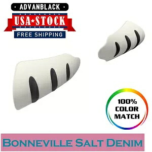 Advanblack ボンネビル ソルト デニム ハンドガード ハーレー ツーリング & ソフテイルに適合 Advanblack Bonneville Salt Denim Hand Guard Fits for Harley Touring & Softails 【並行輸入品】