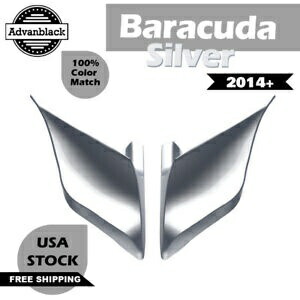 バラクーダ シルバー ストレッチ拡張サイドカバー ハーレーダビッドソン ツーリング 14+ に適合 Barracuda Silver Stretched Extended Side Cover Fits Harley Davidson Touring 14+ 【並行輸入品】