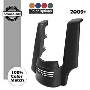 2 into 1/シングルカットアウト ストレッチリアフェンダーエクステンション 2009+ ハーレーツーリング用 2 into 1/Single Cutout Stretched Rear Fender Extension For 2009+ Harley Touring 【並行輸入品】