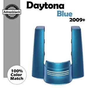 ハーレーツーリングデイトナブルーパール用 切り欠きなし ストレッチリアフェンダーエクステンション For Harley Touring DAYTONA BLUE PEARL No Cutout Stretched Rear Fender Extension 【並行輸入品】