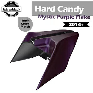ハードキャンディミスティックパープルフレークハーレーAdvanblack CVOストレッチサイドカバー用 HARD CANDY MYSTIC PURPLE FLAKE For Harley Advanblack CVO Stretched Side Cover 【並行輸入品】