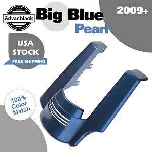 シングルカットアウト ビッグブルーパール ストレッチリアフェンダーエクステンション 09年以降のハーレーに適合 Single Cutout Big Blue Pearl Stretched Rear Fender Extension Fits for 09+ Harley 【並行輸入品】