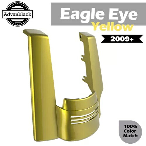 シングルカットアウト ストレッチリアフェンダーエクステンション ハーレーイーグルアイイエロー用 Single Cutout Stretched Rear Fender Extension For Harley EAGLE EYE YELLOW 【並行輸入品】