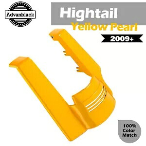 シングルカットアウトストレッチリアフェンダーエクステンションハーレーハイテールイエローパール用 Single Cutout Stretched Rear Fender Extension For Harley HIGHTAIL YELLOW PEARL 【並行輸入品】