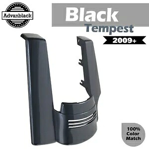 シングルカットアウトストレッチリアフェンダーエクステンションハーレーツーリングブラックテンペスト用 Single Cutout Stretched Rear Fender Extension For Harley Touring BLACK TEMPEST 【並行輸入品】