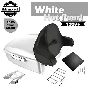 ホワイトホットパールキングツアーパックパックラップアラウンドハーレーFLHR FLHXS FLTRX 97+に適合 White Hot Pearl King Tour Pack Pak Wrap Around Fits Harley FLHR FLHXS FLTRX 97+ 【並行輸入品】