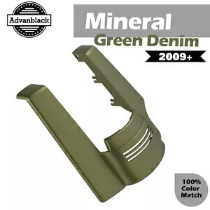シングルカットアウト ストレッチリアフェンダーエクステンション ハーレー用 ミネラルグリーンデニム Single Cutout Stretched Rear Fender Extension For Harley MINERAL GREEN DENIM 【並行輸入品】