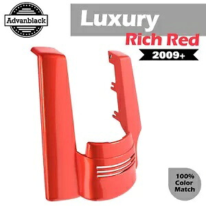 シングルカットアウト ストレッチリアフェンダーエクステンション ハーレーツーリング用 ラグジュアリーリッチレッド Single Cutout Stretched Rear Fender Extension For Harley Touring LUXURY RICH RED 【並行輸入品】