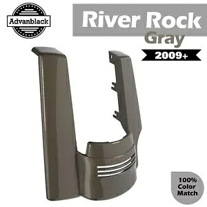 シングルカットアウト ストレッチリアフェンダーエクステンション ハーレーツーリング用 リバーロックグレー Single Cutout Stretched Rear Fender Extension For Harley Touring RIVER ROCK GRAY 【並行輸入品】