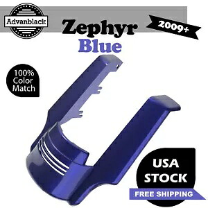 Zephyr ブルー ストレッチ リア フェンダー エクステンション デュアル カットアウト 09+ ハーレー用 Zephyr Blue Stretched Rear Fender Extension Dual Cutout For 09+ Harley 【並行輸入品】