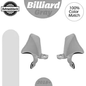 ビリヤード グレー ミッドフレーム エア ディフレクター 18+ ハーレー ローワー ライダー ストリート ボブ用 Billiard Gray Mid Frame Air Deflector For 18+ Harley Lower Rider Street Bob 【並行輸入品】