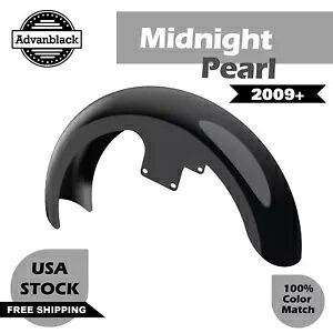 ミッドナイトパール 21 インチ リビールラッパー フロントフェンダー ハーレーストリートロード FLTRX 09+用 Midnight Pearl 21\