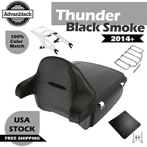 サンダー ブラック スモーク キング ツアー パック インディアン チーフ/チーフテン/ダークホース 2014+ Thunder Black Smoke King Tour Pack For Indian Chief/ Chieftain/ Dark Horse 2014+ 【並行輸入品】