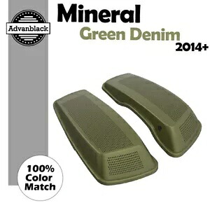 ミネラルグリーンデニム デュアル 6x9 スピーカー蓋 ハーレーツーリング FLHR FLHXS FLTRX 用 MINERAL GREEN DENIM Dual 6x9 Speaker Lids For Harley Touring FLHR FLHXS FLTRX 【並行輸入品】 83,490円