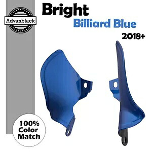M8 ハーレーロワーライダー用ブライトビリヤードブループラスチックミッドフレームエアディフレクター For M8 Harley Lower Rider BRIGHT BILLIARD BLUE Plastic Mid Frame Air Deflector 【並行輸入品】
