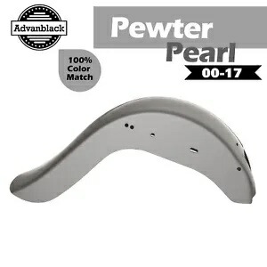 Cholo Vicla チカーノ スタイル リアフェンダー ピューターパール 2000-2017 ハーレー ソフテイル用 Cholo Vicla Chicano Style Rear Fender PEWTER PEARL For 2000-2017 Harley Softail 【並行輸入品】