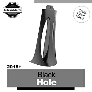 ブラックホール ABS プラスチックチンスポイラー M8 ハーレーロワーライダーストリートボブに適合 BLACK HOLE ABS Plastic Chin Spoiler Fits M8 Harley Lower Rider Street Bob 【並行輸入品】