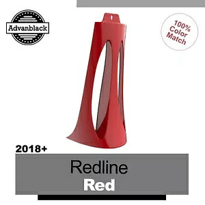 REDLINE レッド ABS プラスチックチンスポイラー 2018+ M8 ハーレー ローワー ライダー ストリート ボブ用 REDLINE RED ABS Plastic Chin Spoiler For 2018+ M8 Harley Lower Rider Street Bob 【並行輸入品】