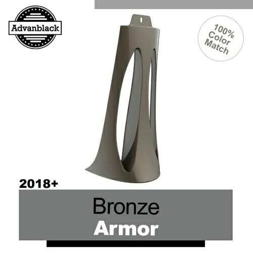 ブロンズアーマー ABS プラスチックチンスポイラー M8 ハーレーロワーライダーストリートボブ用 BRONZE ARMOR ABS Plastic Chin Spoiler For M8 Harley Lower Rider Street Bob 【並行輸入品】