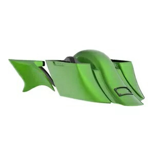 ハーレー ツーリング バガー ボス ダウン アンド アウト バガー キット RADIOACTIVE GREEN 用 For Halrey Touring Bagger Boss Down And Out Bagger Kit RADIOACTIVE GREEN 【並行輸入品】