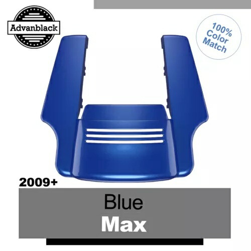 ブルーマックス ストレッチリアフェンダーエクステンション デュアルカットアウト 09+ ハーレー用 Blue Max Stretched Rear Fender Extension Dual Cutout For 09+ Harley 【並行輸入品】