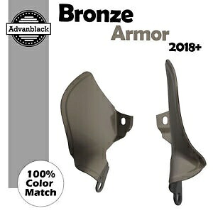 M8 ハーレーロワーライダーストリートボブブロンズアーマー ABS ミッドフレームエアディフレクター用 For M8 Harley Lower Rider Street Bob BRONZE ARMOR ABS Mid Frame Air Deflector 【並行輸入品】