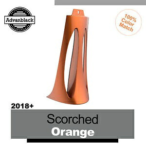 焦げたオレンジ ABS プラスチックチンスポイラー M8 ハーレーロワーライダーストリートボブ用 SCORCHED ORANGE ABS Plastic Chin Spoiler For M8 Harley Lower Rider Street Bob 【並行輸入品】