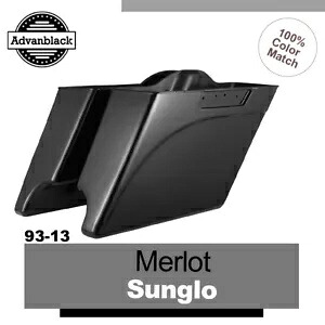 Merlot Sunglo ストレッチサドルバッグボトムは Harley Street Road Electra に適合します Merlot Sunglo Stretched Saddlebags Bottoms Fits Harley Street Road Electra 【並行輸入品】
