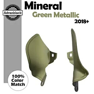 M8 ハーレーロワーライダー用ミネラルグリーンメタリックプラスチックミッドフレームエアディフレクター For M8 Harley Lower Rider MINERAL GREEN METALLIC Plastic Mid Frame Air Deflector 【並行輸入品】